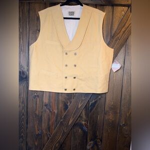 Frontier Classics Double Breasted Vest Shawl Collar